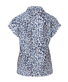 Dames blouse blauw