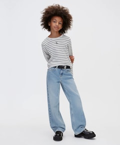 Meisjes longsleeve ecru