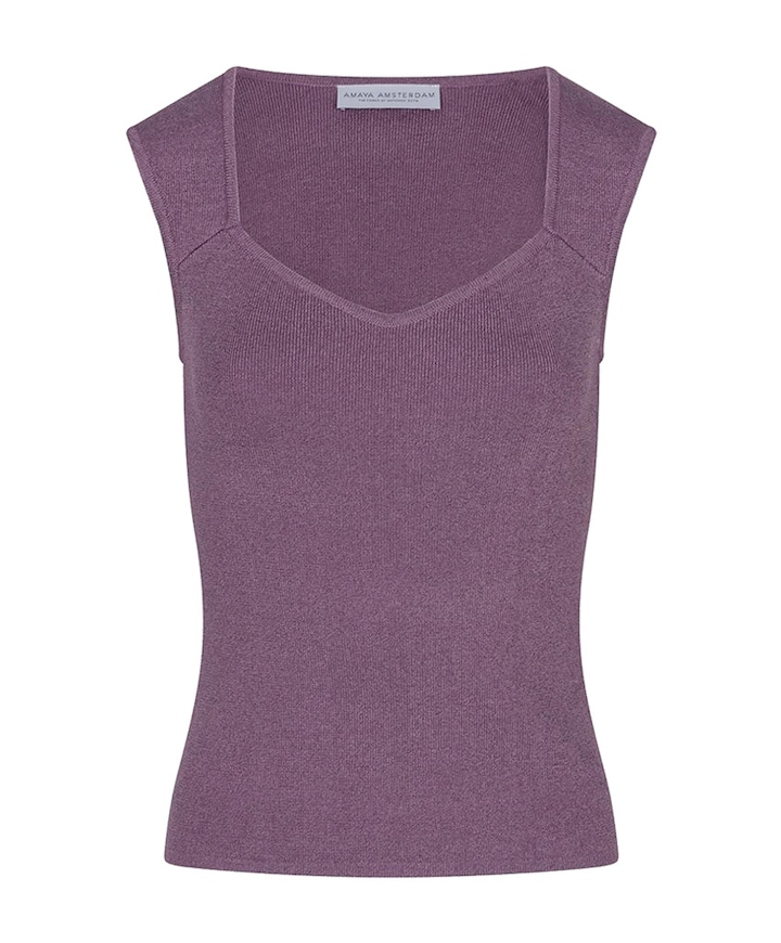 Dames top paars