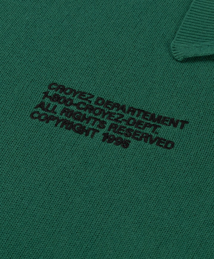 Heren polo groen