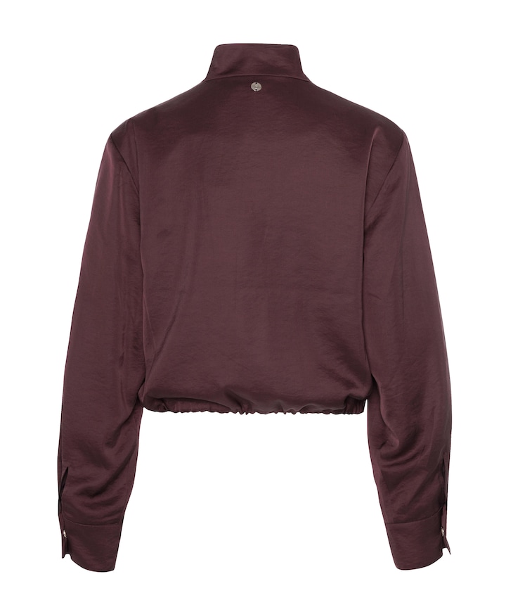 Dames jas bordeaux