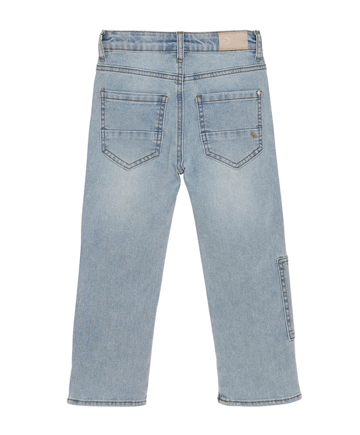 2900 Wide Patch Fit jeans blauw