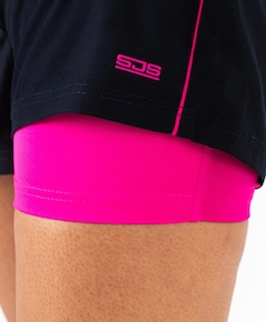 Lenita dames short blauw