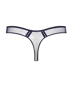 Dames string blauw