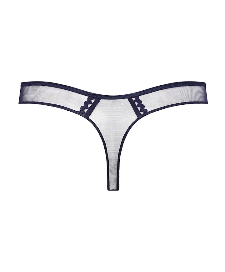 Dames string blauw