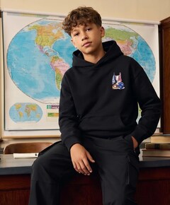 Jongens hoodie zwart