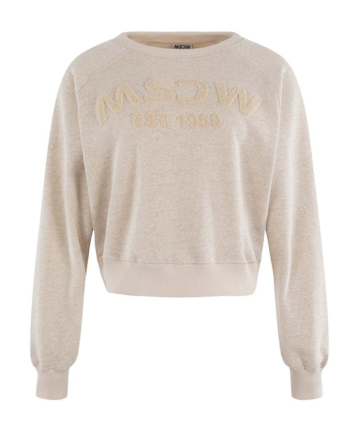 Dames sweater beige
