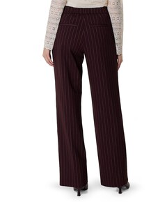 Colette punta pinstripe L33 dames broek bordeaux