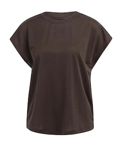 Dames T-shirt bruin
