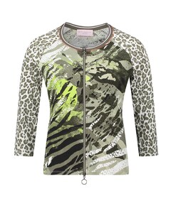 Dames vest groen