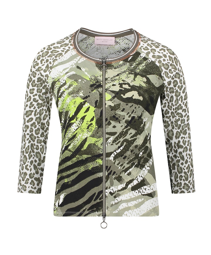 Dames vest groen