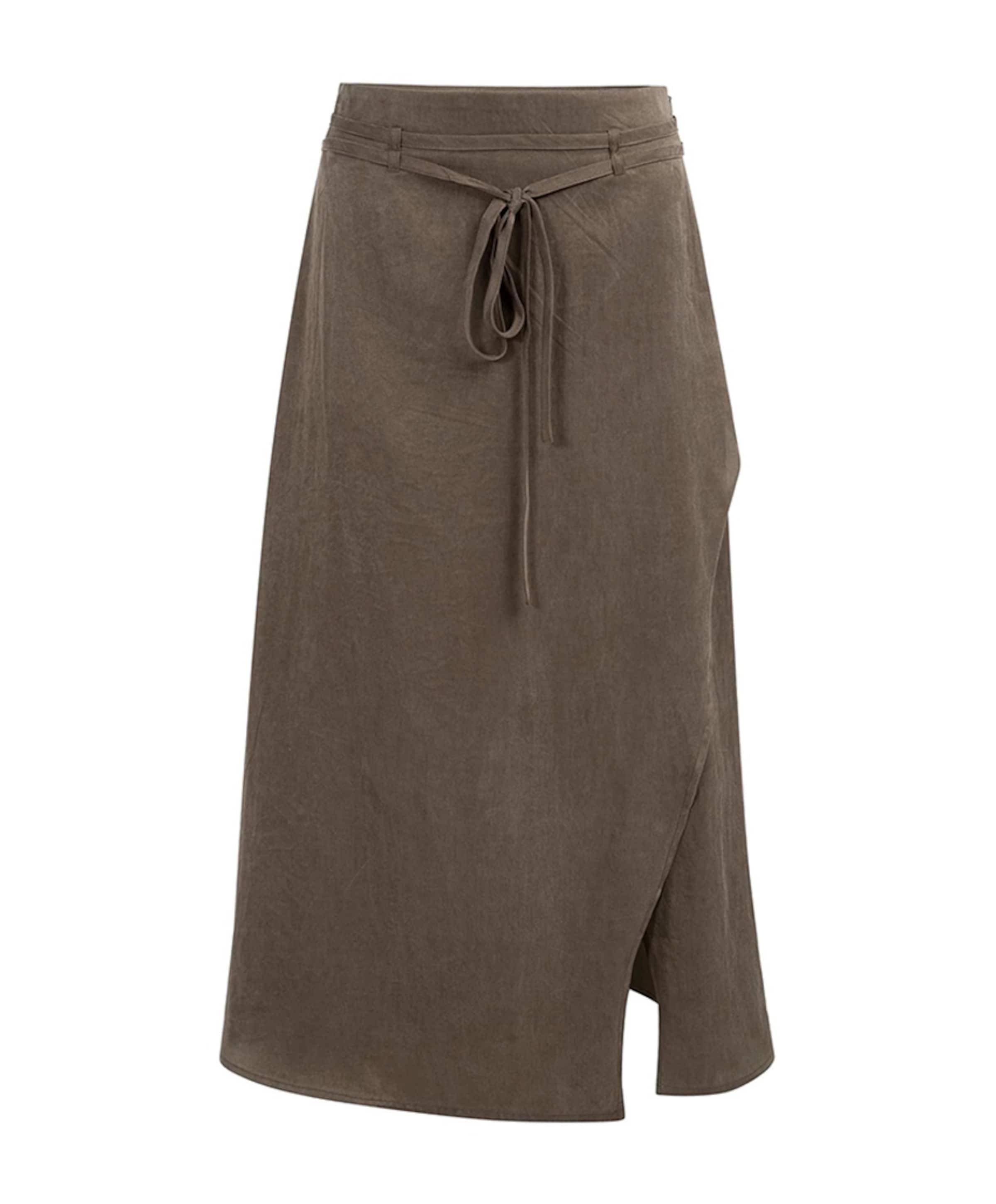 Dames rok bruin
