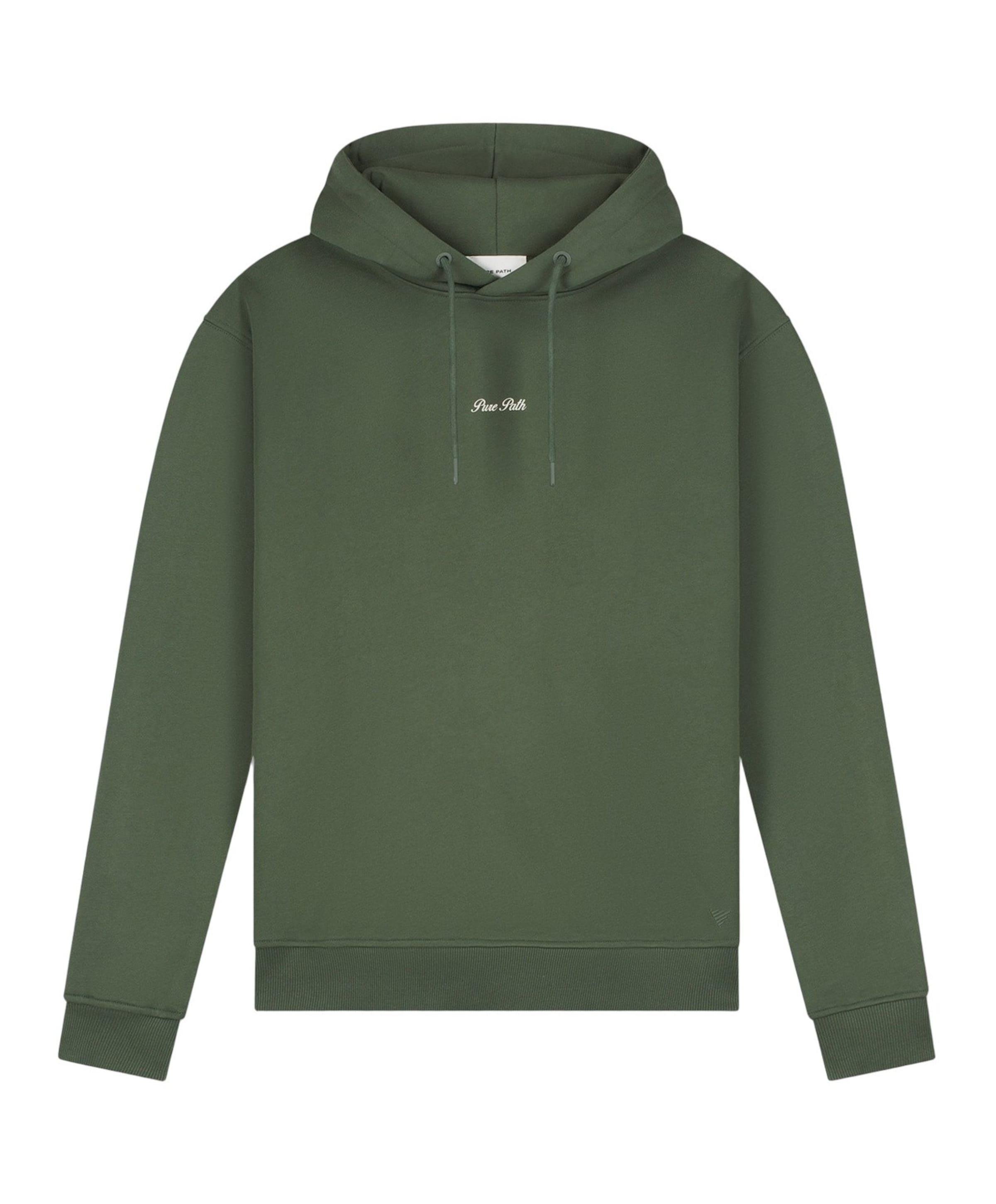 Heren sweater groen