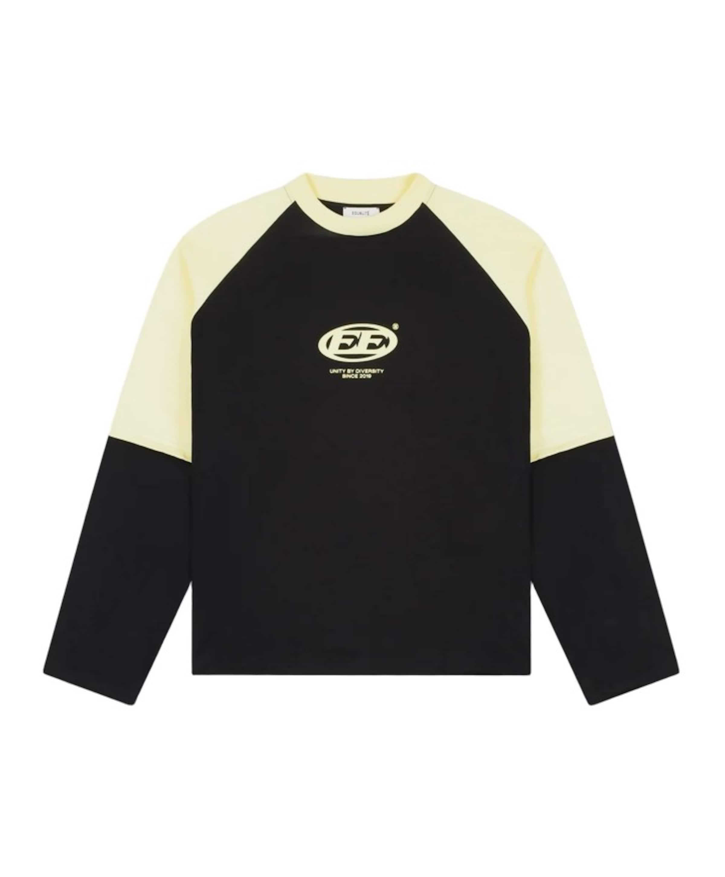 Uniseks longsleeve zwart