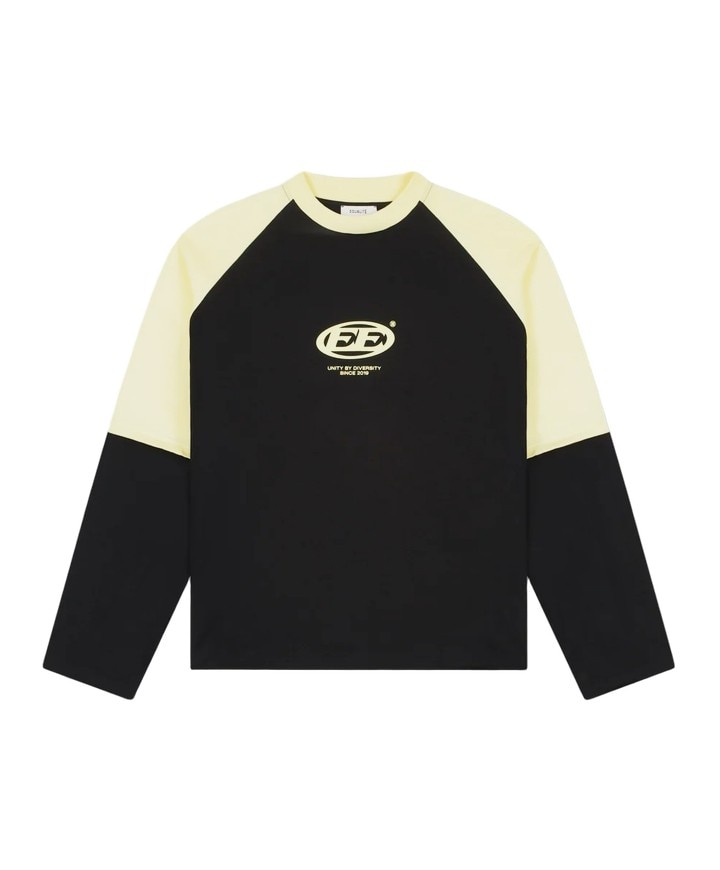 Uniseks longsleeve zwart