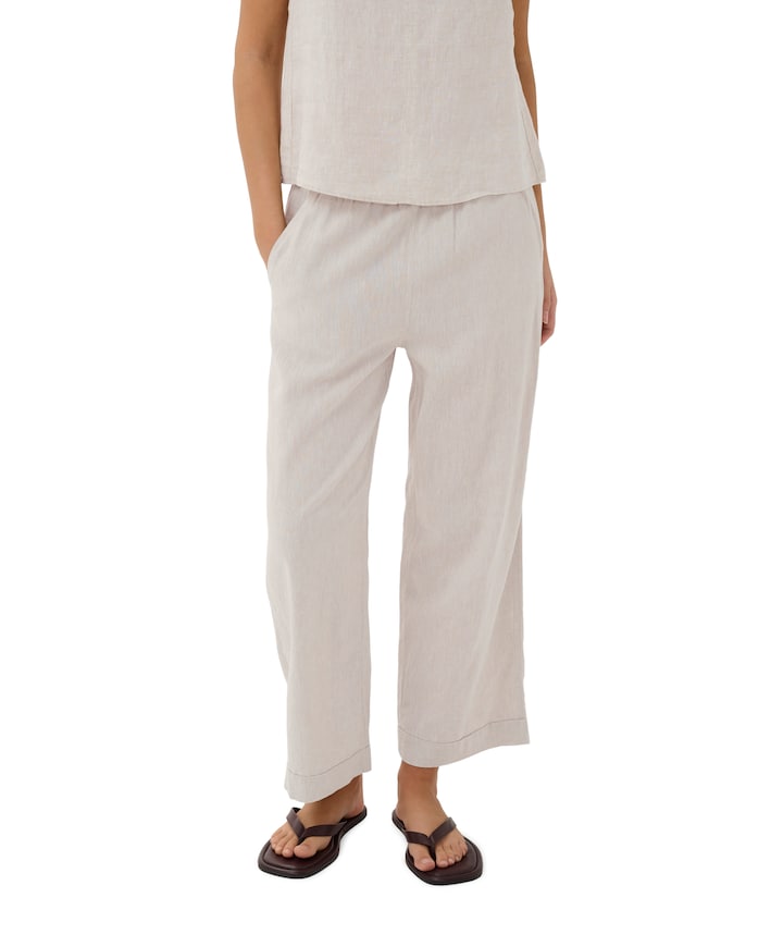 RimoneIW Driza Culotte Pants dames broek beige