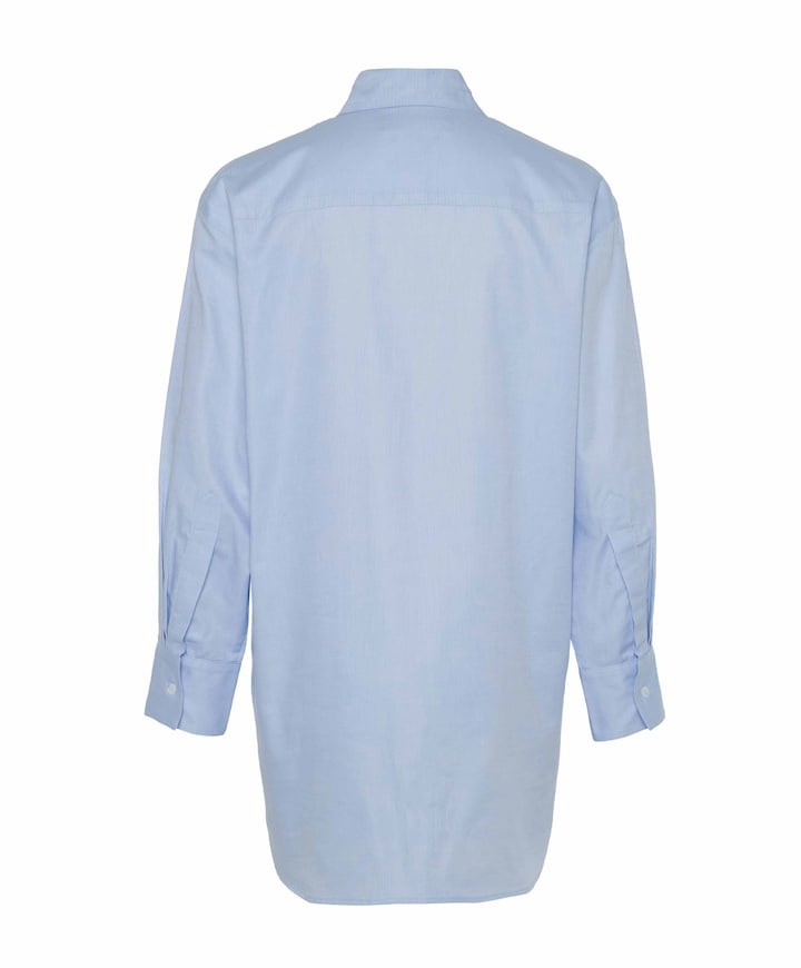 Dames blouse blauw