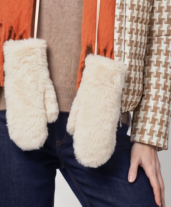 Dames wanten beige