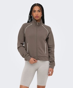 Dames vest grijs