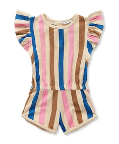 Ruffle stripes  meisjes jumpsuit multicolor