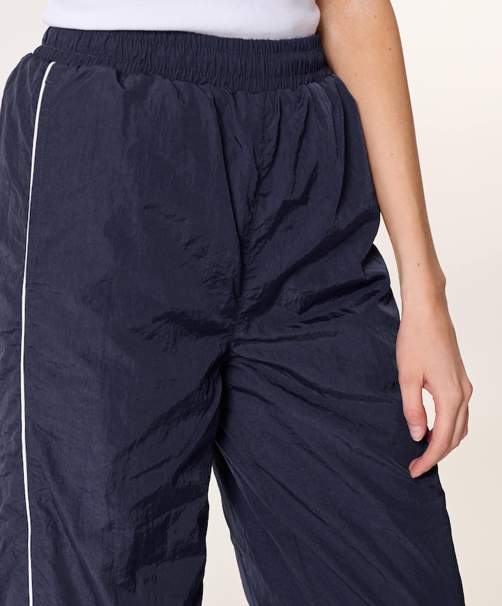 JELINA61 dames broek blauw