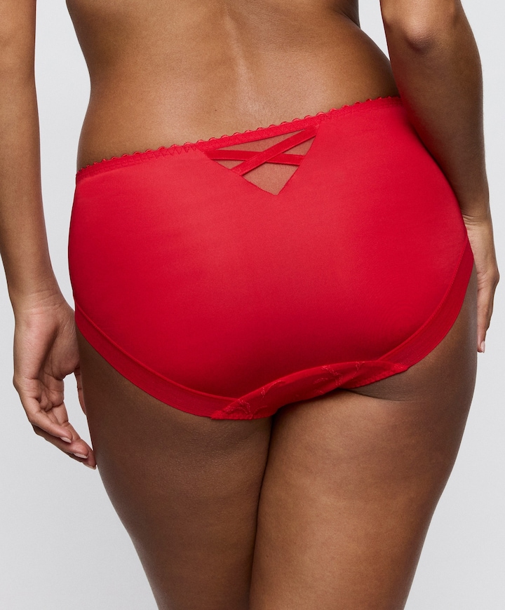 Dames slip rood