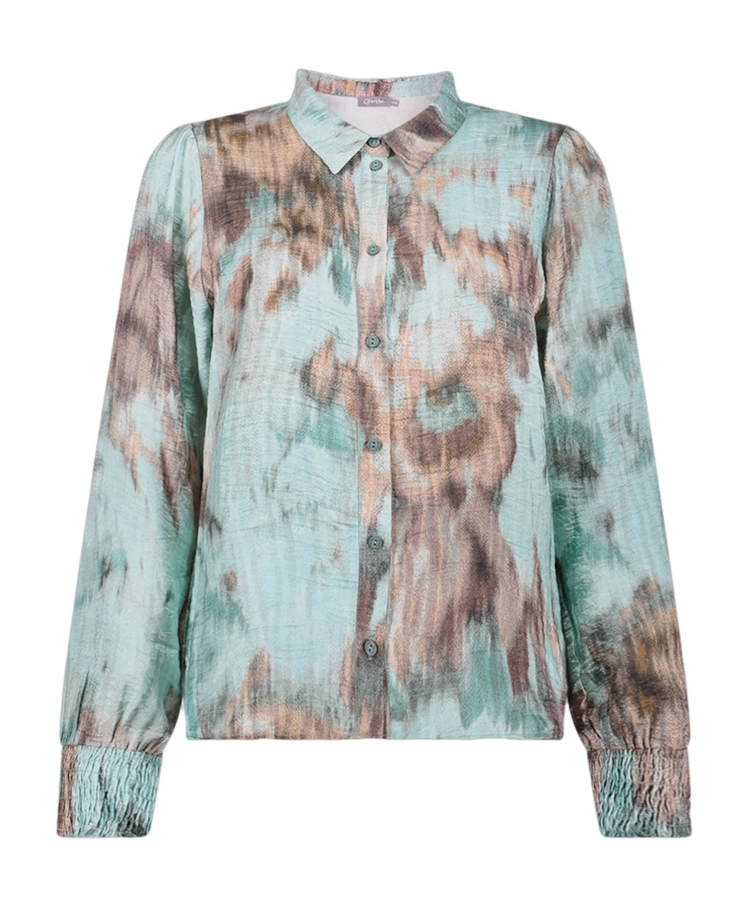 Dames blouse beige