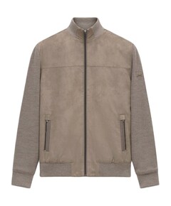 Heren vest beige
