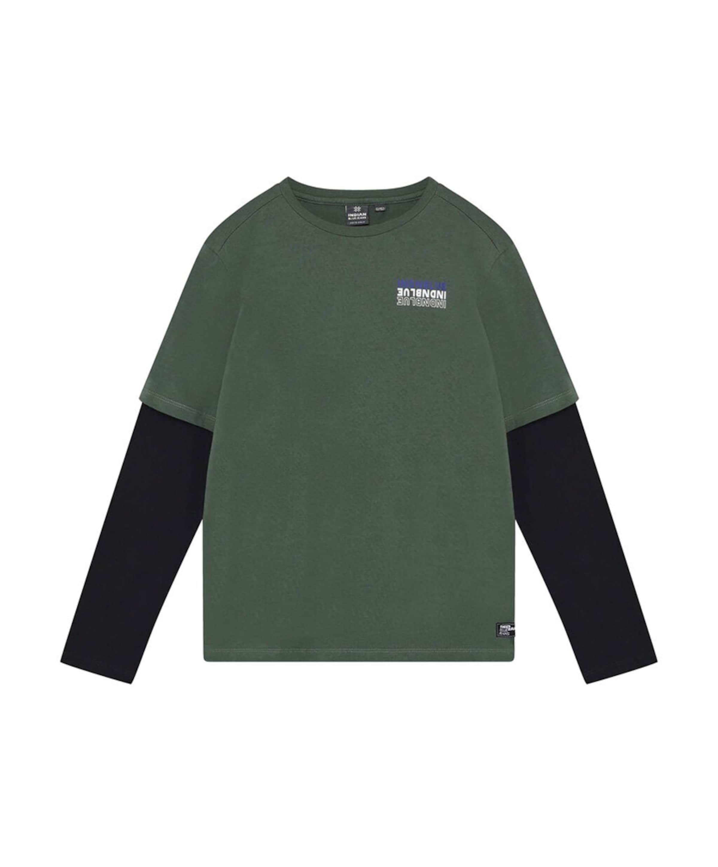 Jongens longsleeve groen