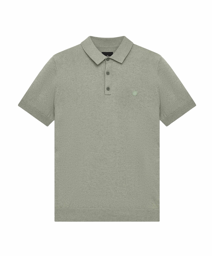 Heren polo groen