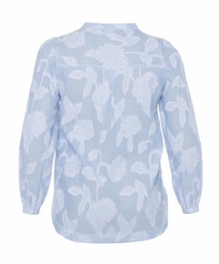 Dames blouse blauw