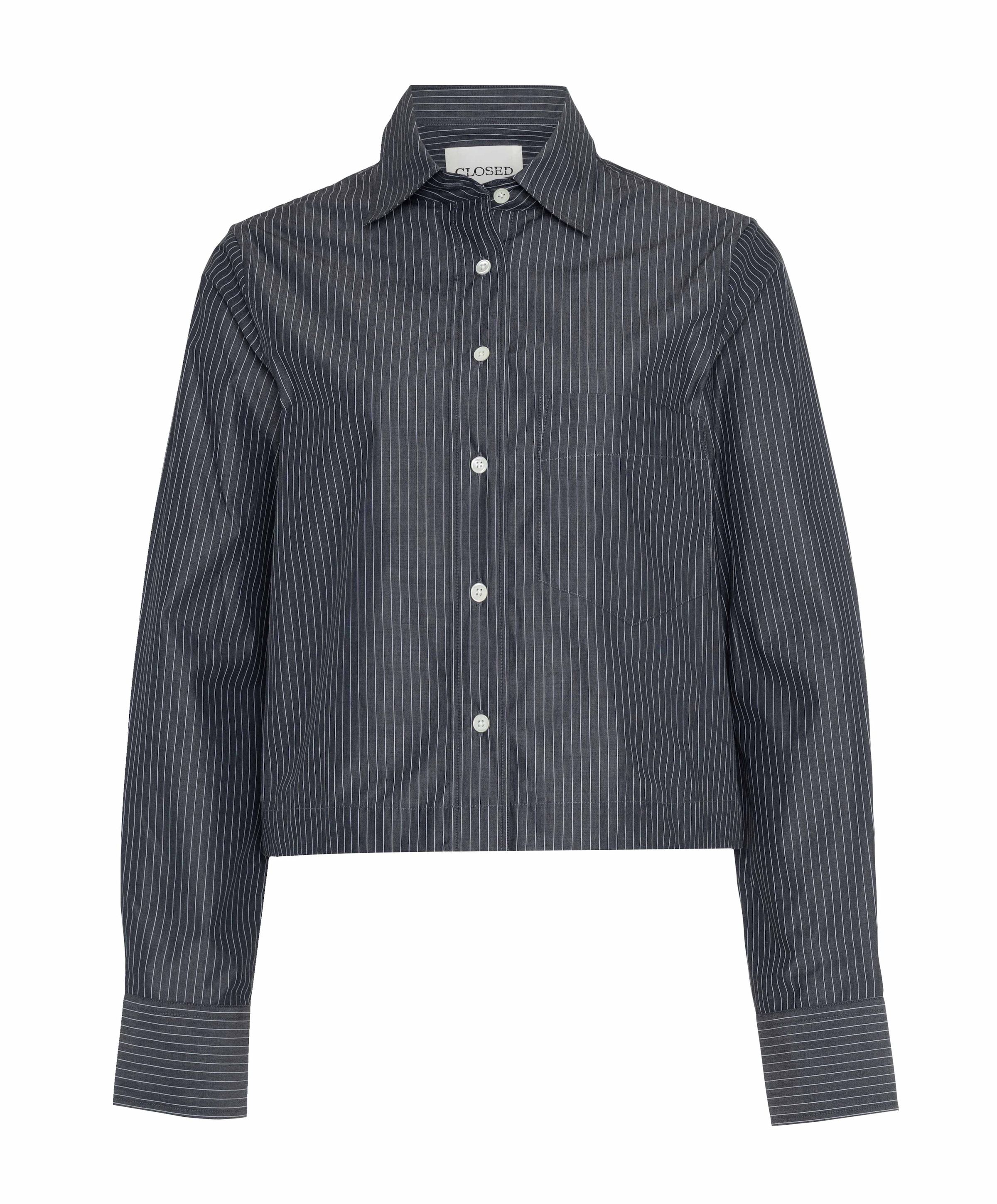 Dames blouse blauw