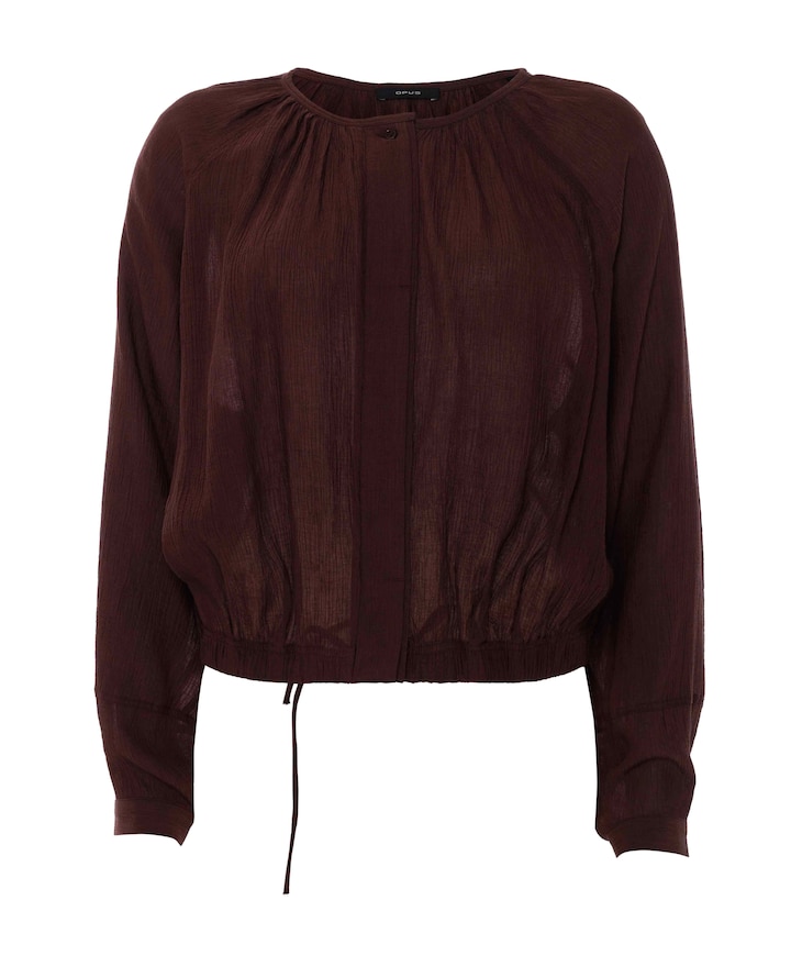 Dames blouse bordeaux