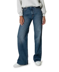 Ribcage wide leg H223 dames jeans blauw