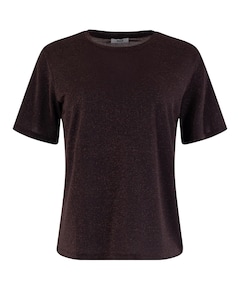 Dames T-shirt bruin