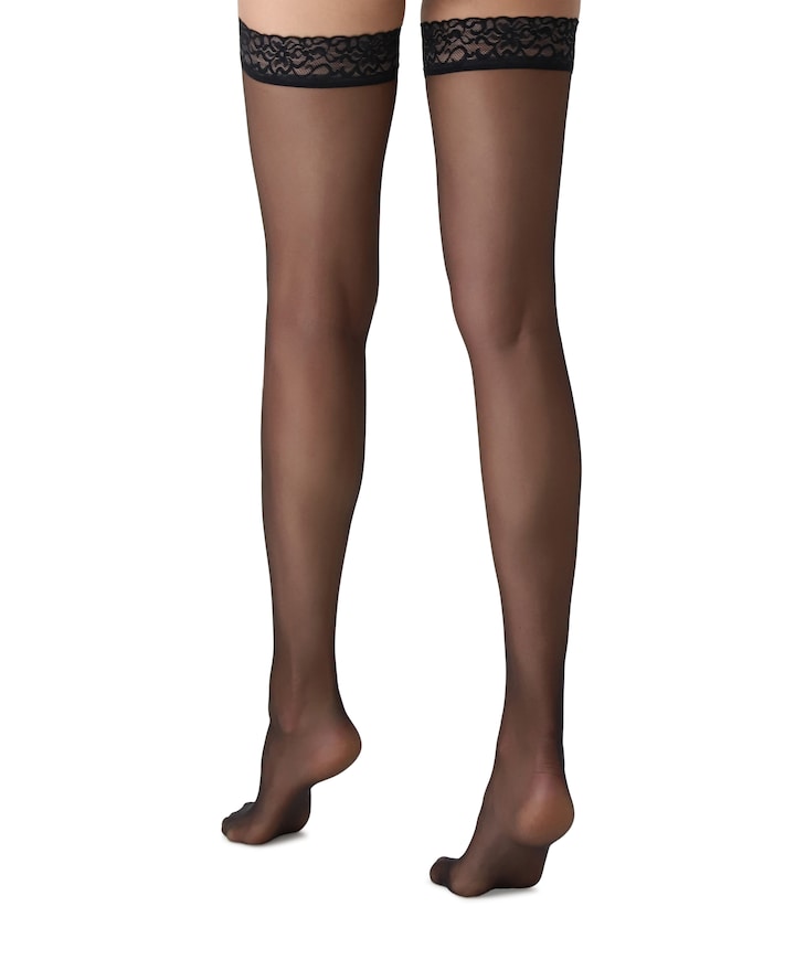 Dames panty  Bas Chic Up 15 denier zwart