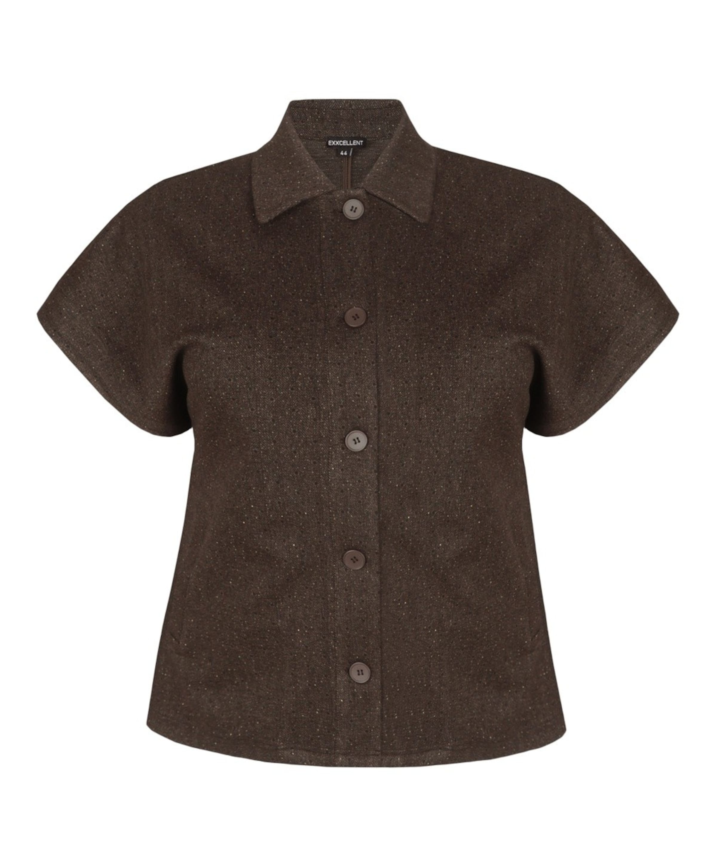 Dames gilet bruin
