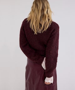 Dames rok bordeaux