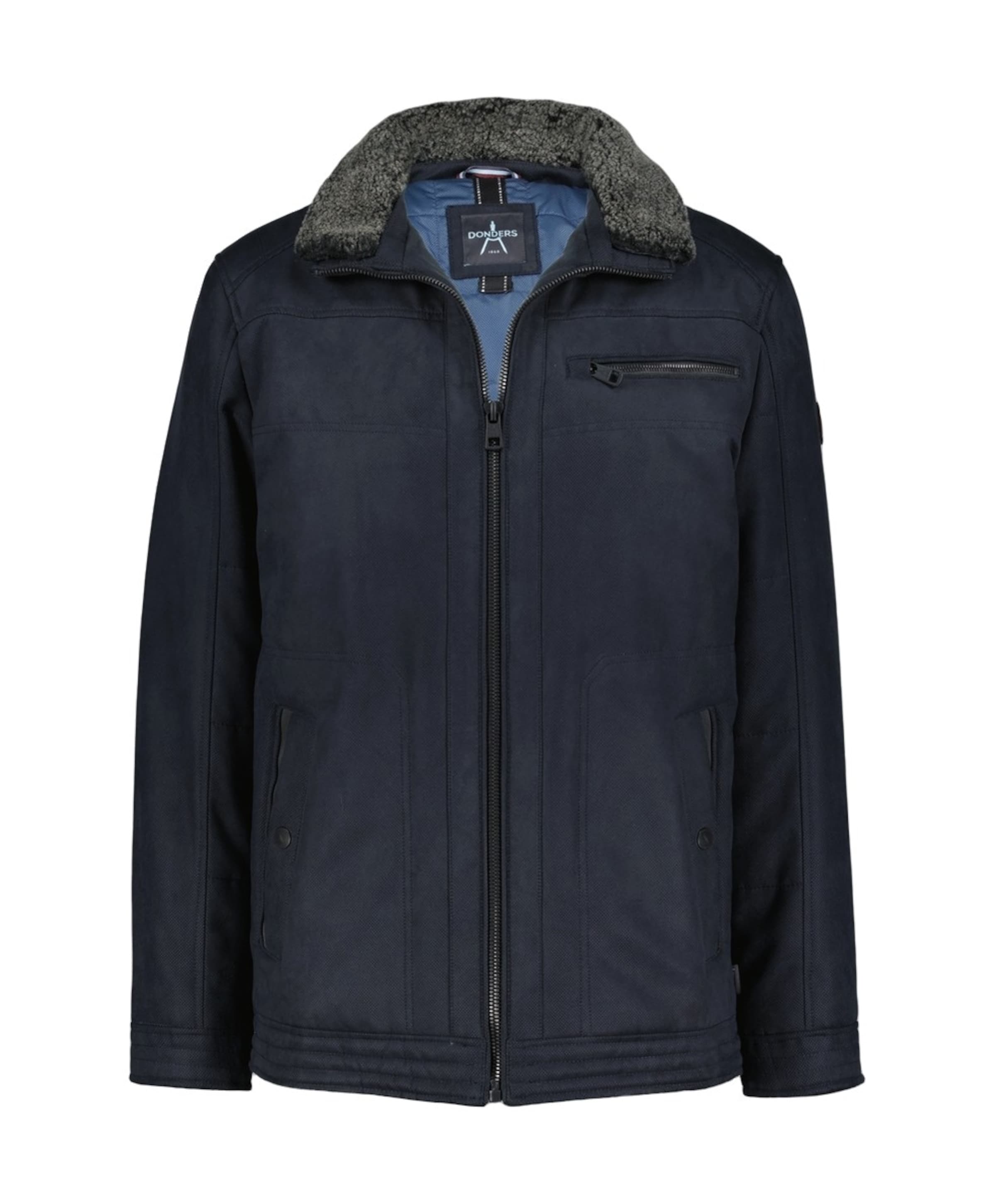 Heren jas blauw