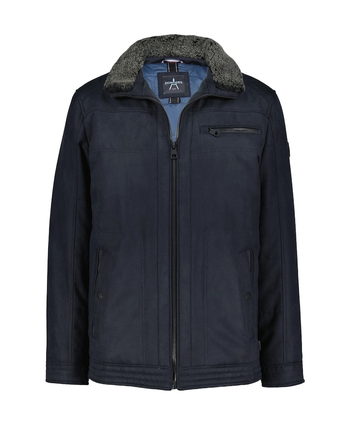 Heren jas blauw