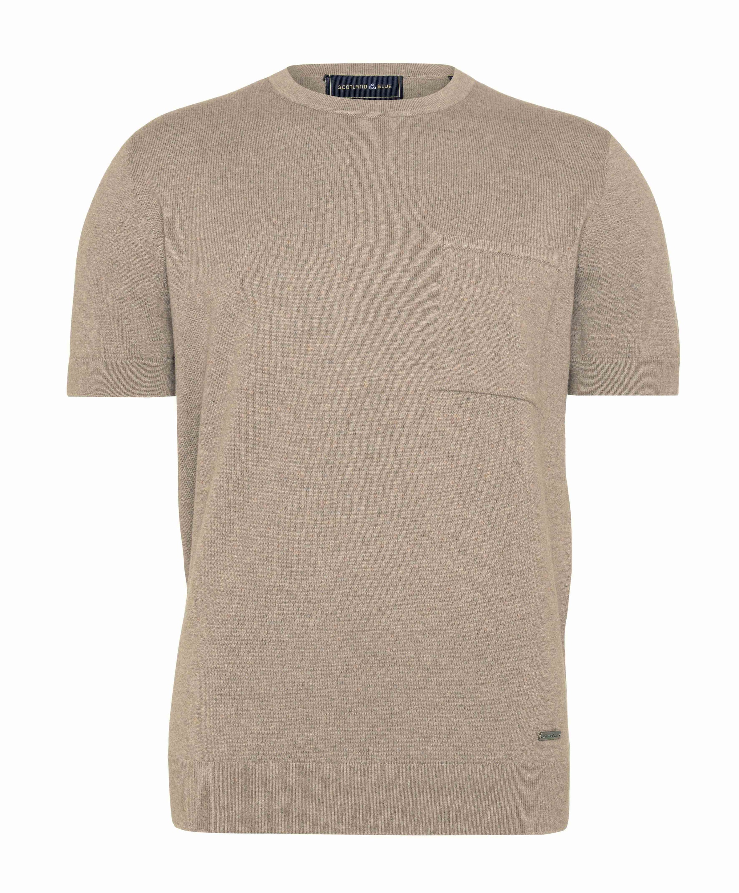 Heren T-shirt beige