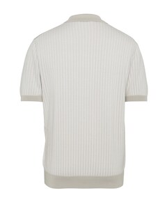Heren polo beige