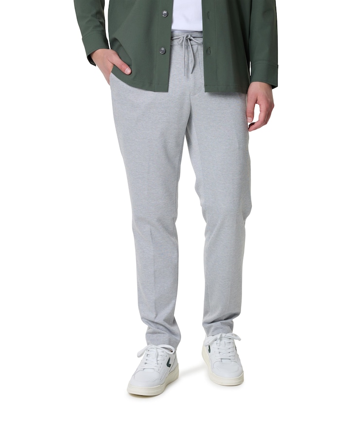 Das Jersey Pants heren pantalon grijs