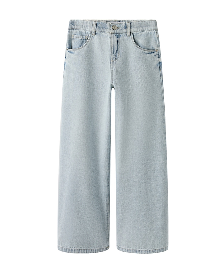 NKFBELLA SKATER XWIDE JEANS 3111-ZA meisjes jeans blauw