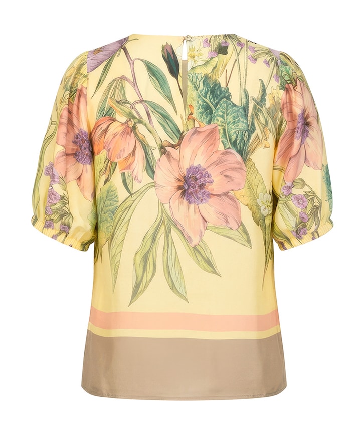 Dames blouse geel