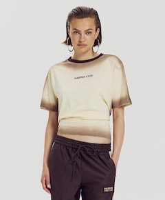 Dames T-shirt geel