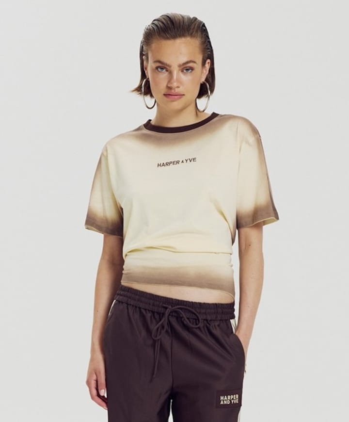 Dames T-shirt geel