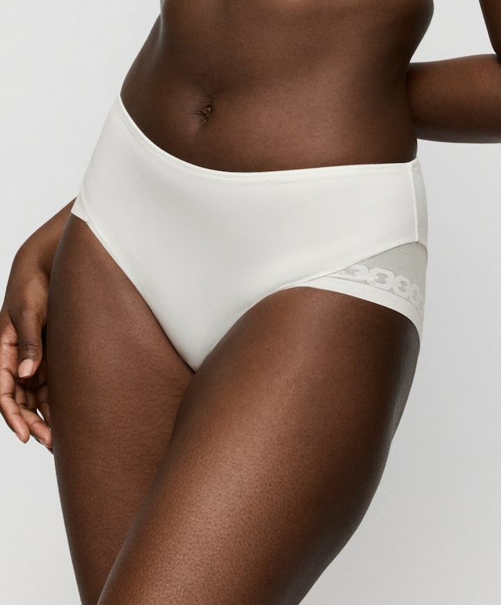 Dames slip ecru
