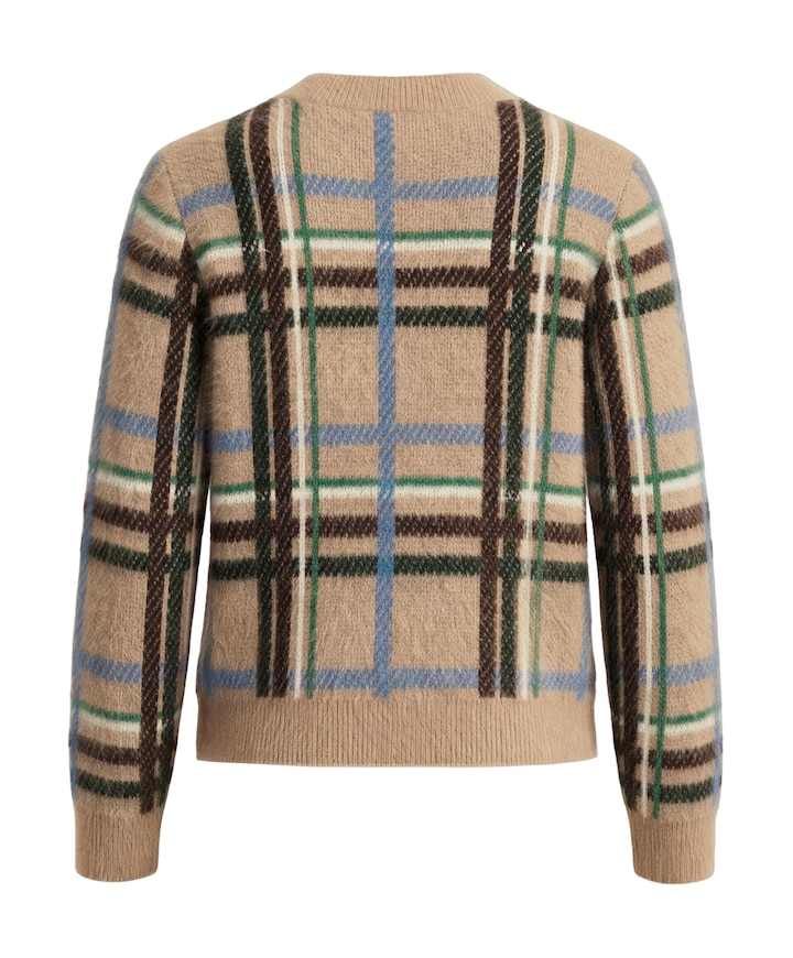 Dames vest bruin