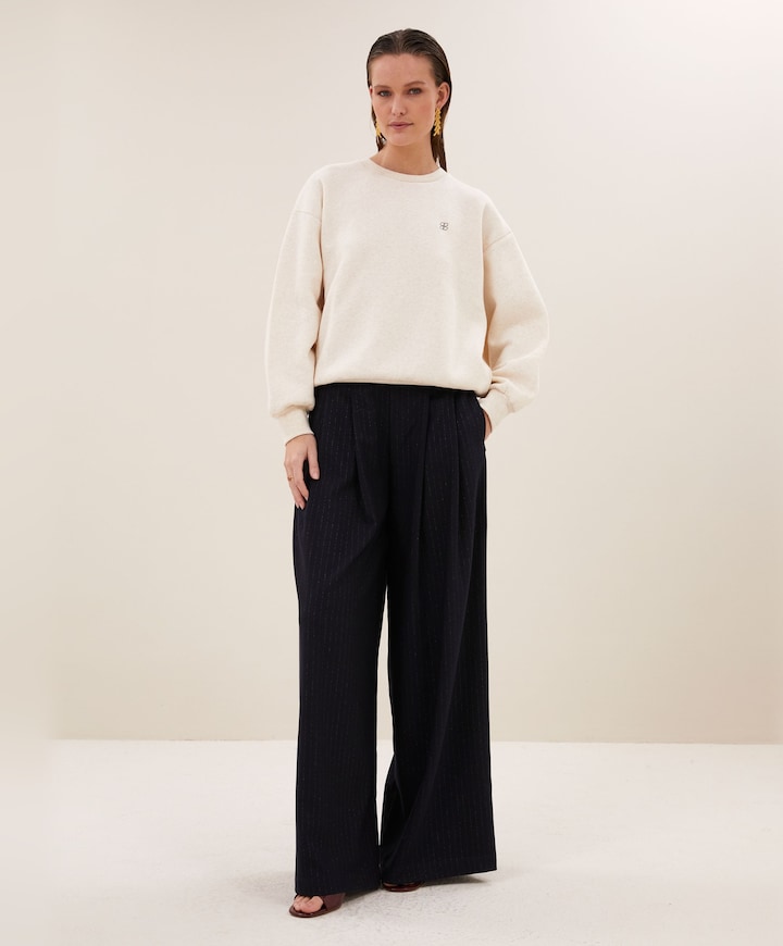 Dames sweater beige